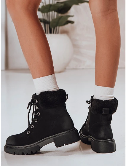 Dámské zateplené trapery černé Dstreet model 21994524 - FashionStreet Dámské zateplené trapery černé Dstreet model 21994524 - FashionStreet