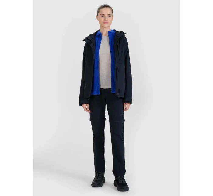 Dámske rýchloschnúce trekingové nohavice 2 v 1 4F 4FWSS25TFTRF0798-20S Dámske rýchloschnúce trekingové nohavice 2 v 1 4F 4FWSS25TFTRF0798-20S