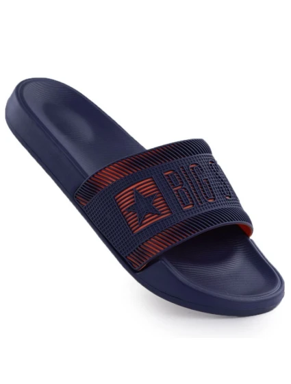 Pánske žabky k bazénu navy blue Big Star RR174A052