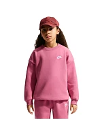 Detská mikina Nike Sportswear Club Fleece Pink FD2923 641