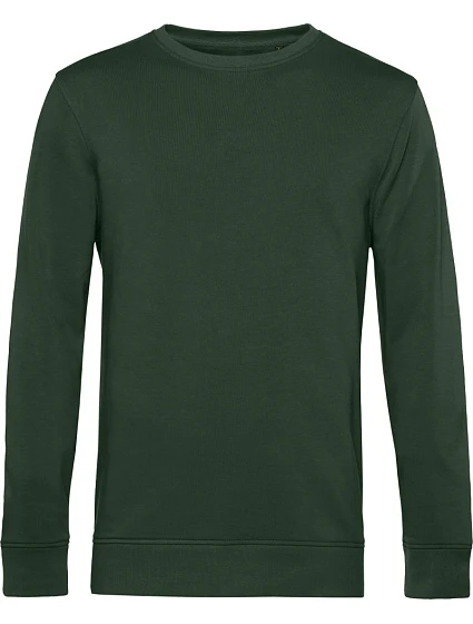 B&C Inspire Crew Neck_° Pánska mikina 01.U31B lesná zeleň B&C Inspire Crew Neck_° Pánska mikina 01.U31B lesná zeleň