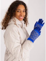 Rękawiczki AT RK model 19381451 kobaltowy - FPrice Rękawiczki AT RK model 19381451 kobaltowy - FPrice