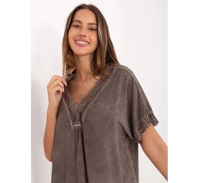 Blúzka MI BZ 7951.34 tmavá lila