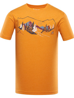 Pánske rýchloschnúce tričko ALPINE PRO BOLEN russet orange