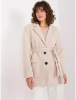 Dámsky kabát TW CZ BI 2022320.01X Svetlá béžová - Och Bella