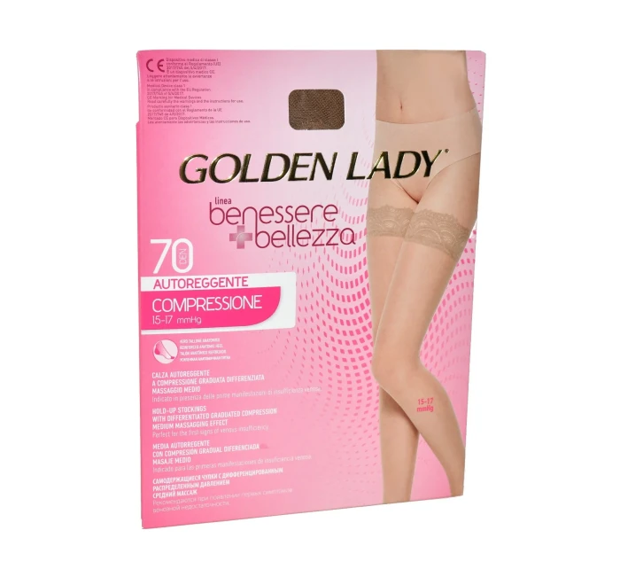 Golden Lady Benessere Bellezza pančuchy 70 den 2-4