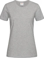Stedman Comfort T Women Dámske tričko z hrubej bavlny 05.2160 šedá melírovaná