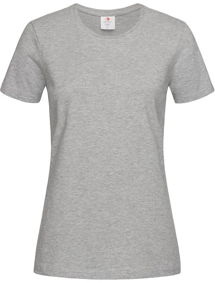 Stedman Comfort T Women Dámske tričko z hrubej bavlny 05.2160 šedá melírovaná