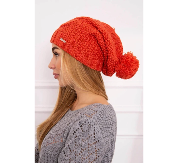 Čiapka s fleecom Justyna K253 červená