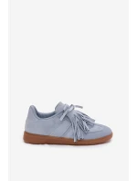 Dámské tenisky s třásněmi modré Dorivelle