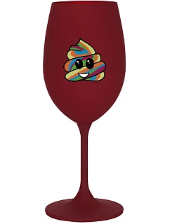 bordovy pohár na víno 350 ml model 22163887 - Giftela
