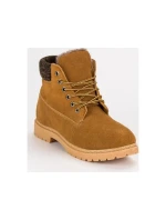 Dámske kožené traperky 37211C - Walkman shoes