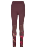 Dámske legíny Ligano-w tmavo červená - Kilpi