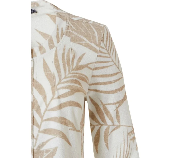 Dámska froté nočná košeľa 70231-144-6 béžová-potlač - Pastunette