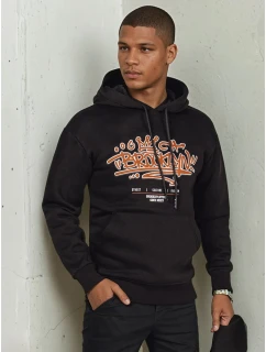 Pánská mikina s potiskem černá Dstreet model 21975443 - FashionStreet