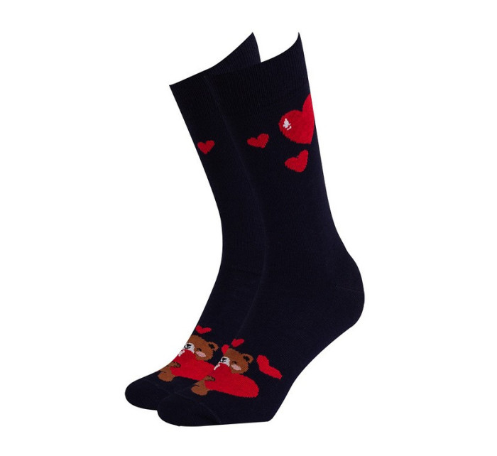 Dámske/pánske ponožky Wola U04.156 Valentínsky vzor 35-46
