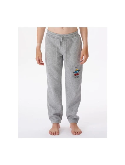 RIP CURL Hľadať Icon Tepláky - chlapčenské sivé