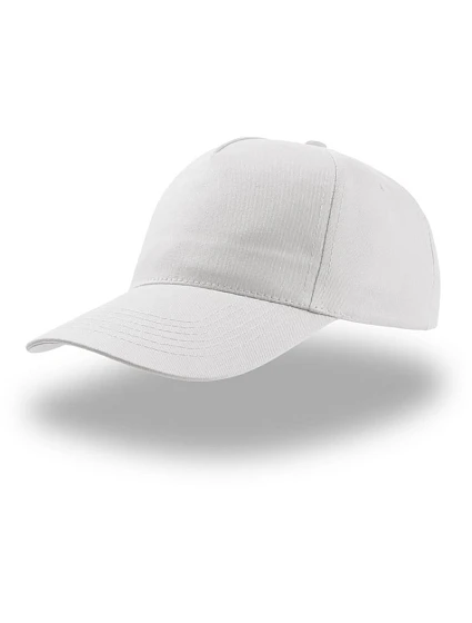 Atlantis Headwear Start Five 5-panelová bejzbalová čiapka „Start Five“ 33.0038 biela