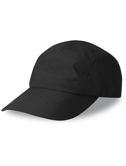 Atlantis Headwear Rainy-S 5-panelová nepremokavá čiapka 33.0228 čierna Atlantis Headwear Rainy-S 5-panelová nepremokavá čiapka 33.0228 čierna