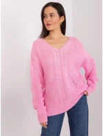 Sweter BA SW model 19034270 różowy - FPrice
