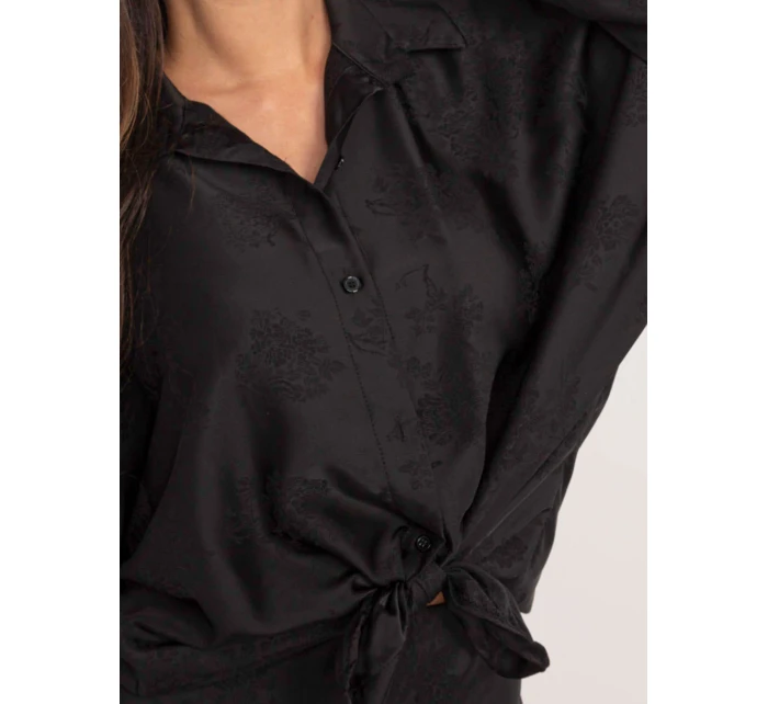 Košeľa DHJ KS 16528.34 čierna