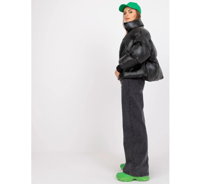 Dámska bunda EM KR CV8658 čierna Dámska bunda EM KR CV8658 čierna