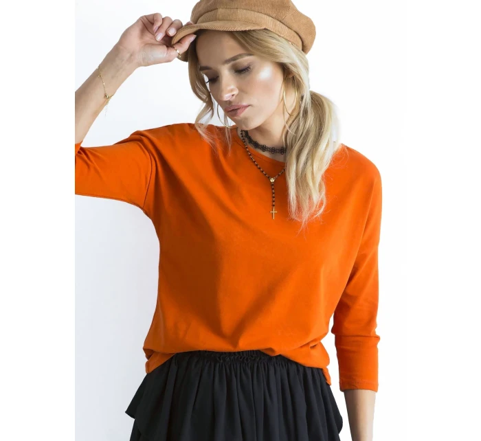 Blúzka RV BZ 4661.43P tmavo oranžová
