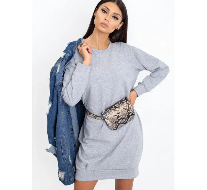 Šaty RV TU model 14827208 šedá - FPrice Šaty RV TU model 14827208 šedá - FPrice