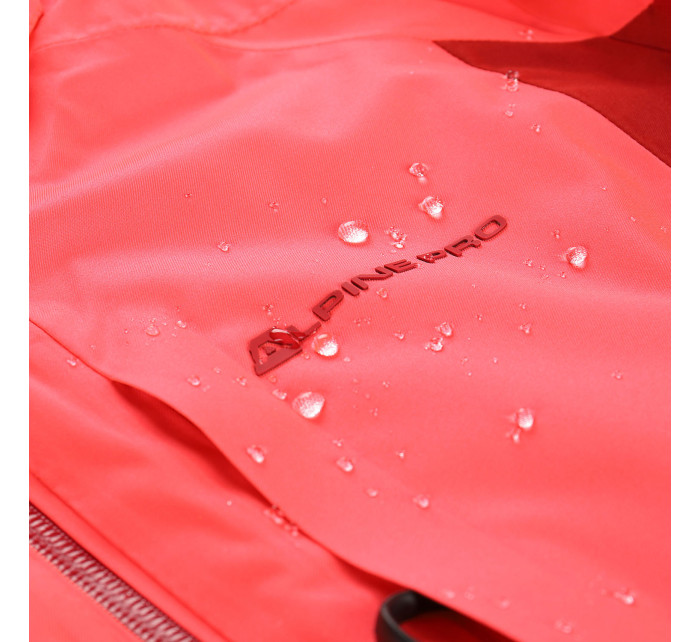 Dámska lyžiarska bunda s membránou ptx ALPINE PRO GAESA diva pink