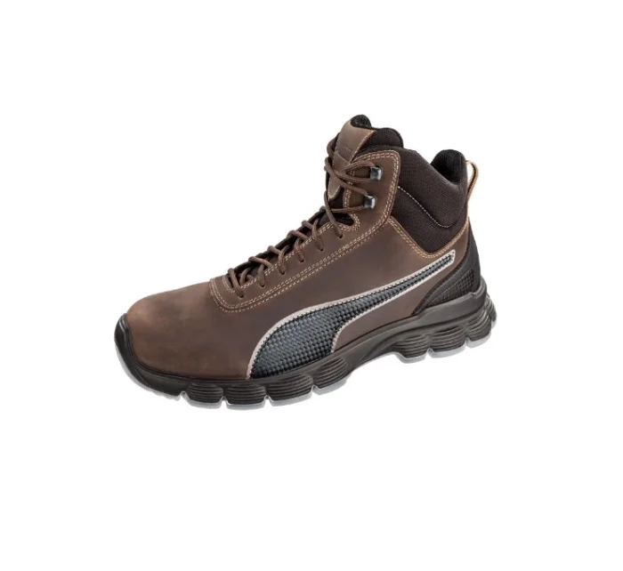 CONDOR BROWN MID pánske členkové tmavohnedé CONDOR BROWN MID pánske členkové tmavohnedé