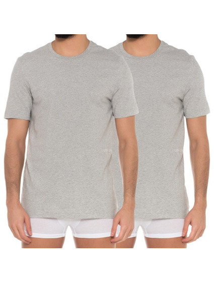 Pánske tričko 2 PACK - Heather NM1686A-080 - Calvin Klein