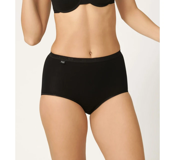 Dámske nohavičky Sloggi Basic+ Maxi čierne Dámske nohavičky Sloggi Basic+ Maxi čierne