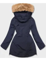 DAMSKA PARKA ZIMOWA GRANATOWA model 21245125 - CANADA Mountain