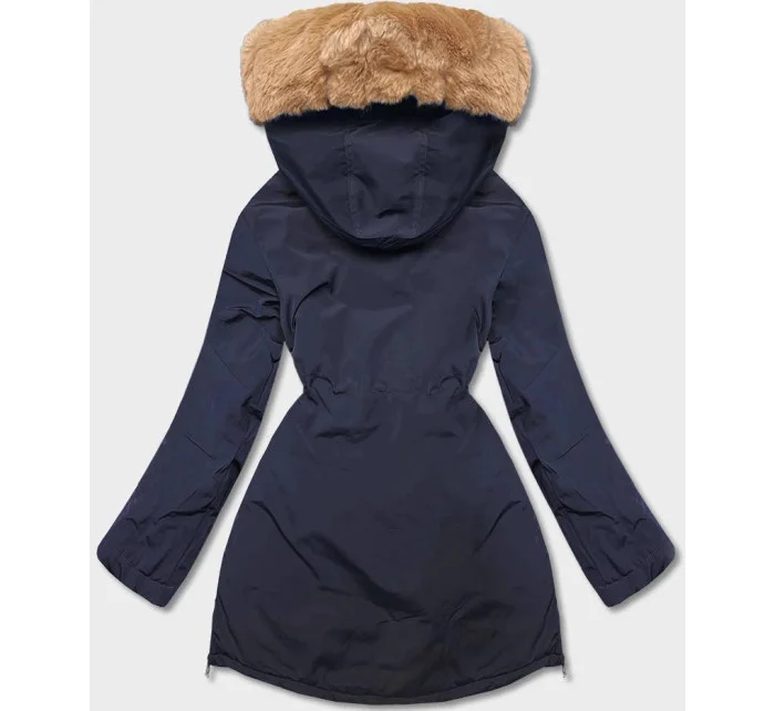 DAMSKA PARKA ZIMOWA GRANATOWA model 21245125 - CANADA Mountain