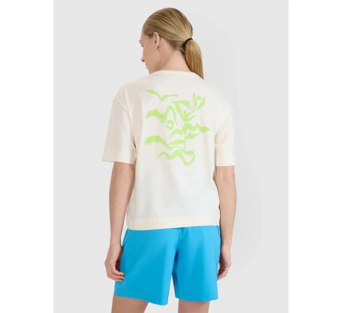 Dámske tričko s potlačou 4F 4FWSS25TTSHF1967-11S Dámske tričko s potlačou 4F 4FWSS25TTSHF1967-11S