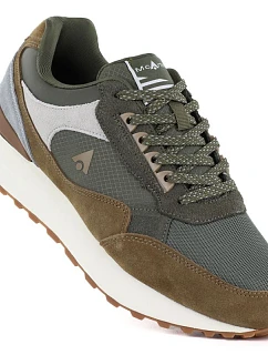 Pánská khaki kožená sportovní polobotka model 22116063 - McArthur