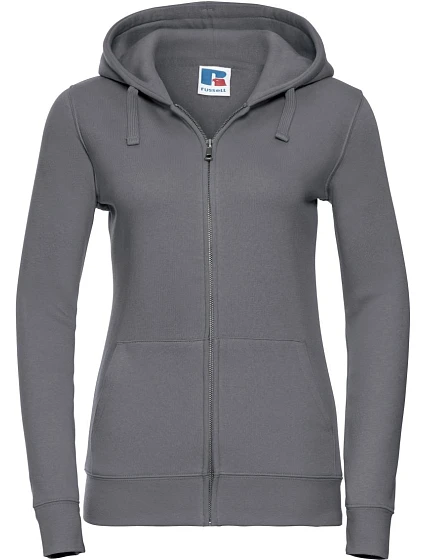 Russell Athletic 266F Dámska mikina s kapucňou „Authentic“ 10.266F convoy grey Russell Athletic 266F Dámska mikina s kapucňou „Authentic“ 10.266F convoy grey