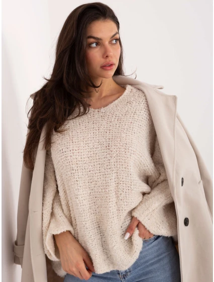 Jumper CH SW 72630.79 svetlo béžový