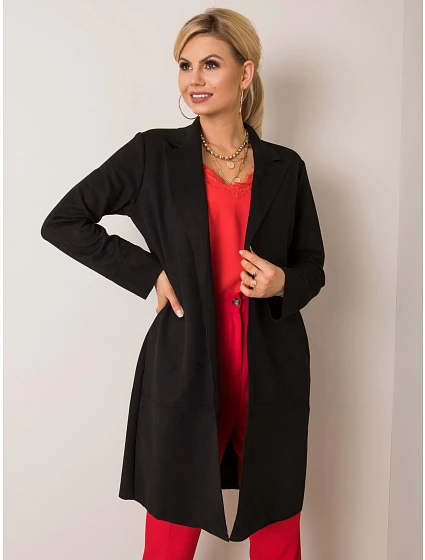 Kabát model 14835589 černý - FPrice Kabát model 14835589 černý - FPrice