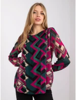 Halenka DHJ BZ tmavě zelená model 17356202 - FPrice Halenka DHJ BZ tmavě zelená model 17356202 - FPrice