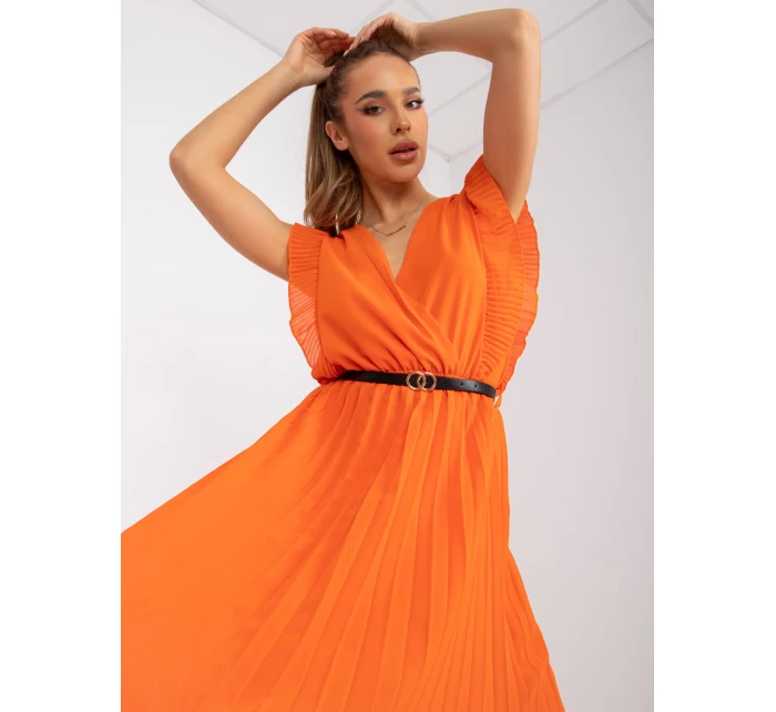 Šaty DHJ SK N13198 1.22 oranžová