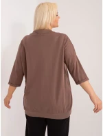 Bluzka RV BZ model 19572713 brązowy - FPrice Bluzka RV BZ model 19572713 brązowy - FPrice