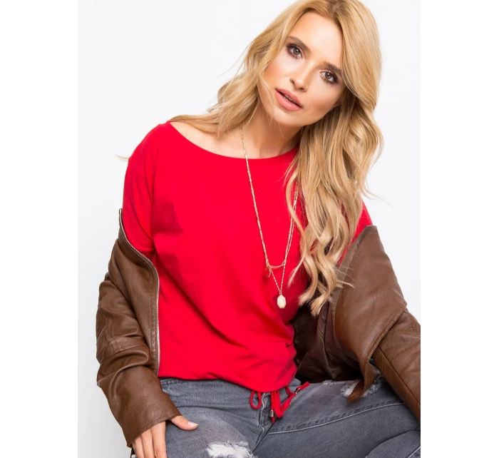 Halenka RV BZ model 14818630 červená - FPrice