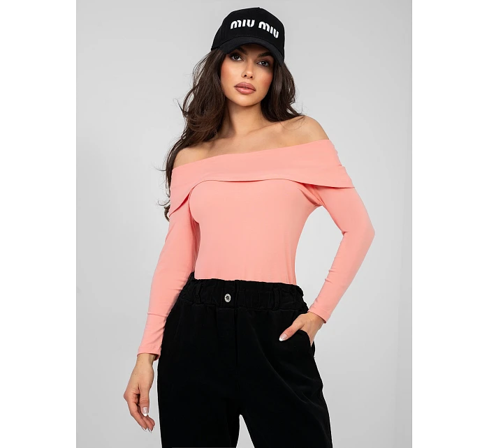 Blúzka RV BZ A1194.25 broskyňová Blúzka RV BZ A1194.25 broskyňová