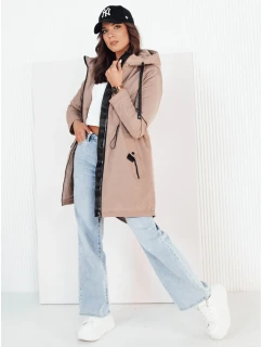 Dámská přechodná bunda parka khaki Dstreet model 21973498 - FashionStreet