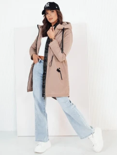 Dámska prechodná bunda parka GROLIN khaki FashionStreet TY4173
