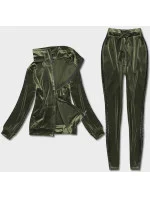 Zelený komplet mikina a legíny model 17848996 - LUNA & MIELE