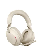 Slúchadlá do uší Jabra Evolve2 85 MS Stereo Link380a, béžové