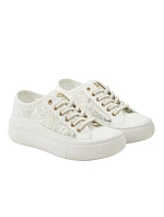 Lee Cooper dámske športové topánky white platform lace-up women's