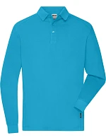 JN Pánské pracovní piqué polo s dlouhým rukávem 02. turquoise model 22533533 - Daiber JN Pánské pracovní piqué polo s dlouhým rukávem 02. turquoise model 22533533 - Daiber